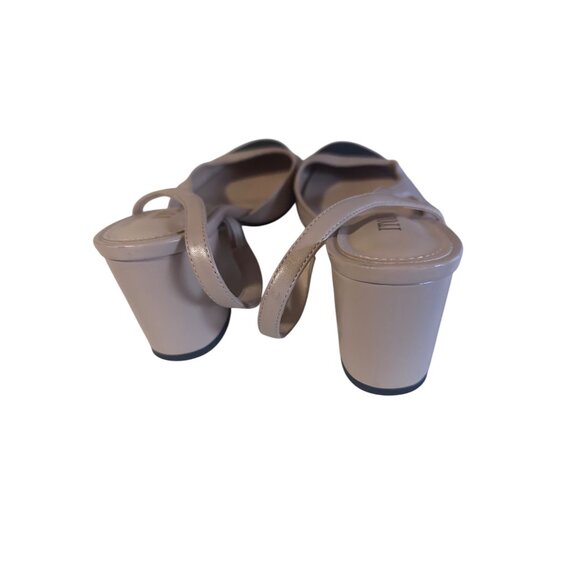 Itozer tan and black sling back heels size - Picture 4 of 6